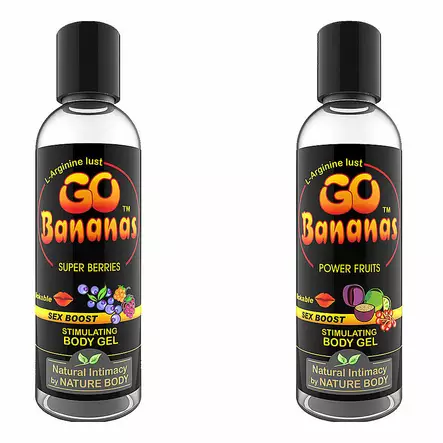 Nature Body Go Bananas - Stimuloiva makuliukuvoide, 100 ml - Liukuvoiteet - 37700 - 1
