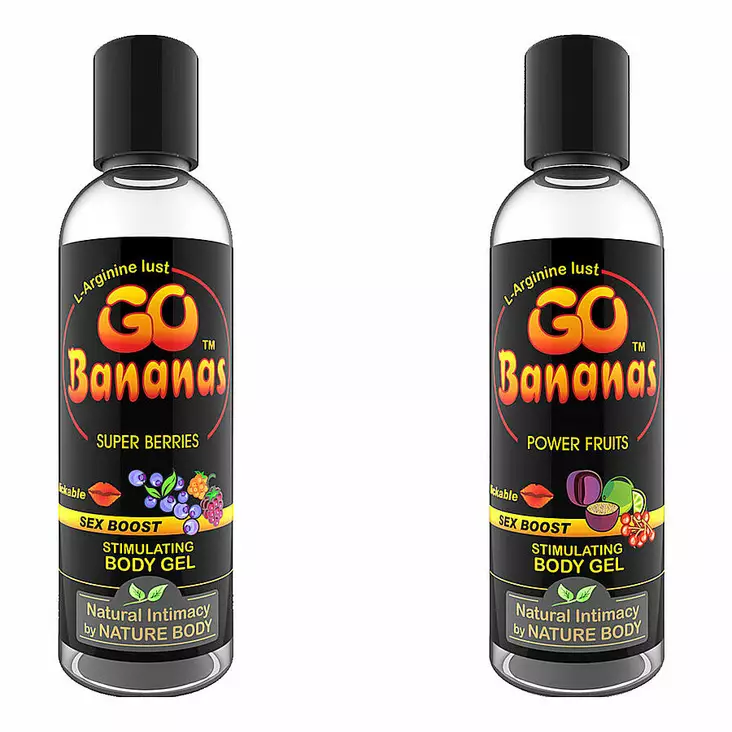 Nature Body Go Bananas - Stimuloiva makuliukuvoide, 100 ml - Liukuvoiteet - 37700 - 1