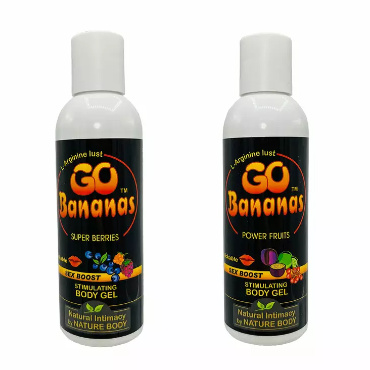 Nature Body Go Bananas - Stimuloiva makuliukuvoide, 100 ml - Liukuvoiteet - 37700 - 1