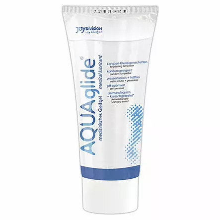 Aqua Glide - Vesipohjainen liukuvoide, 50 ml - Liukuvoiteet - 647-1 - 1