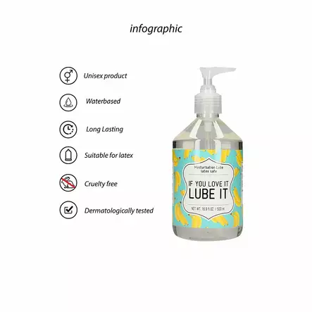 S-Line If You Love It Lube It - Liukuvoide, 500 ml - Liukuvoiteet - 42700-1 - 2