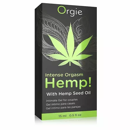 Orgie Hemp Intense Orgasm - Unisex kiihotusgeeli, 15 ml - Kiihottuminen - 43429-1 - 1