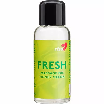 RFSU - Fresh Massage Oil, 100 ml - Eroottinen hieronta - 41786-1 - 1