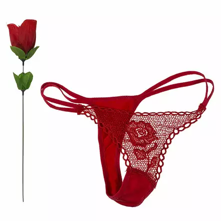 Ruusu-stringit - Naisten seksiasut - 41180-1 - 1