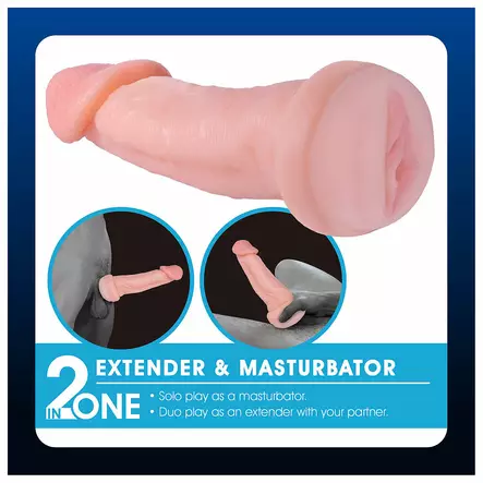 Extendor - Penisjatko ja vagina 7" - Erektiotuet - 48794-1 - 2