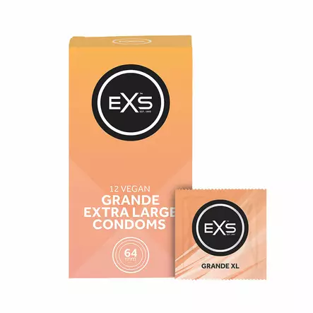 EXS Grande XL - Kondomi, 12 kpl - Kondomit - 48838-1 - 1