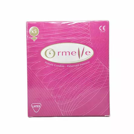 Ormelle Female Condom - Naisten kondomi, 5 kpl - Naisten kondomit - 48892-1 - 1