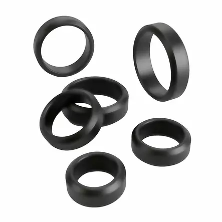 Cock & Ball Kit - Silikoninen penisrengassetti, 6 kpl - Tuotepaketit - 48952-1 - 2