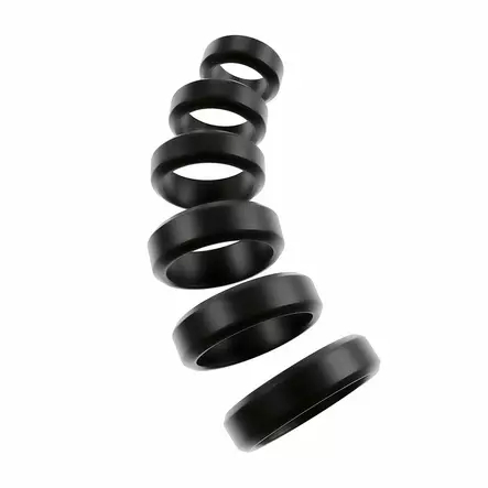 Cock & Ball Kit - Silikoninen penisrengassetti, 6 kpl - Tuotepaketit - 48952-1 - 1