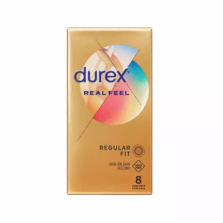 Durex - Real Feel Kondomi, 8 kpl - Kondomit - 42434-1 - 1