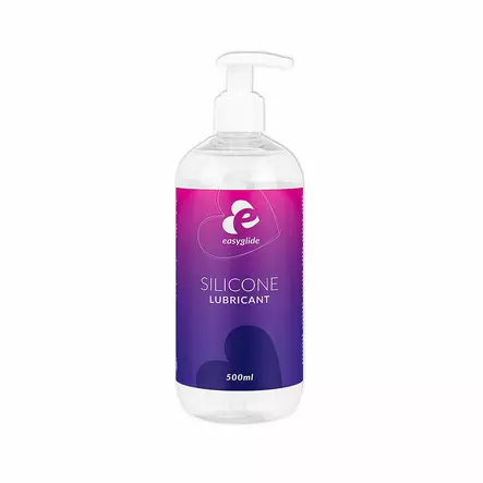 EasyGlide - Silikonipohjainen liukuvoide, pumppupullo, 500 ml - Liukuvoiteet - 40350-1 - 1