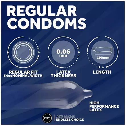 EXS - Regular kondomi, 30 kpl - Kondomit - 44365-1 - 2