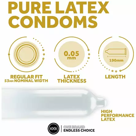 EXS Pure - Kondomi, 12 kpl - Kondomit - 43918-1 - 2