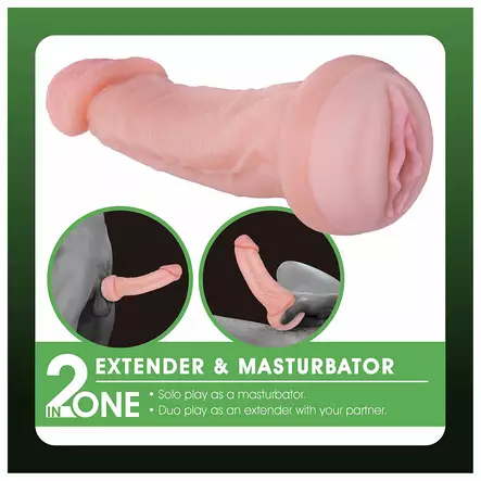Extendor - Penisjatko ja vagina 8,5" - Tekopenikset - 48795-1 - 2