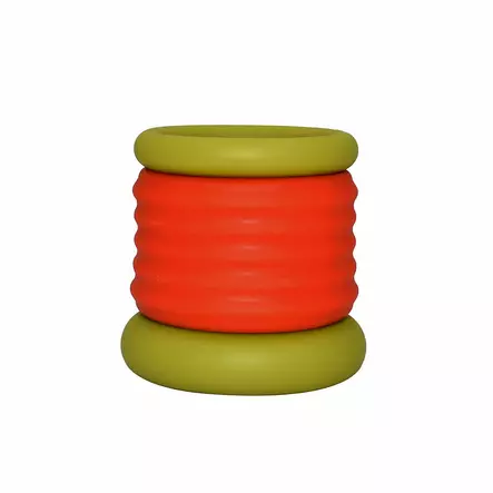 Kiotos KSB - Kahden penisrenkaan setti, puna-vihreä - Erektio - 48502-1 - 1