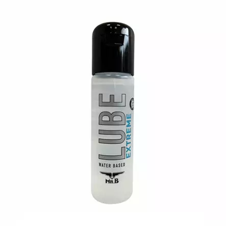 Mister B LUBE Extreme - Vesipohjainen liukuvoide, 100 ml - Fistaus - 48207-1 - 1