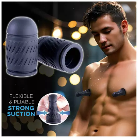 Nanma Nipple Delighter - Silikoniset nännipumput - Fetissi - 48607-1 - 2