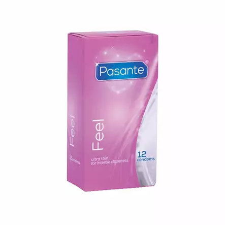 Pasante Feel - Kondomi, 12 kpl - Pasante - 30661-1 - 1
