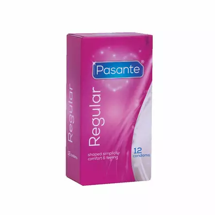 Pasante Regular - Kondomi, 12 kpl - Pasante - 30651-1 - 2
