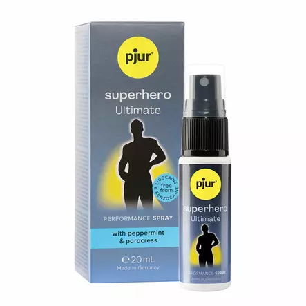 Pjur Superhero Ultimate - Viivästyttävä suihke, 20 ml - Pjur - 47041-1 - 1