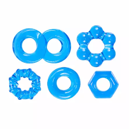 Powerfull Set - Penisrengassetti, sininen - Nanma - 46371-1 - 1