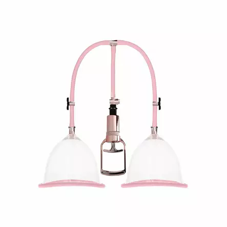 Pumped - Rintapumppusetti, L-koko - Naisen itsetyydytys - 47127-1 - 1