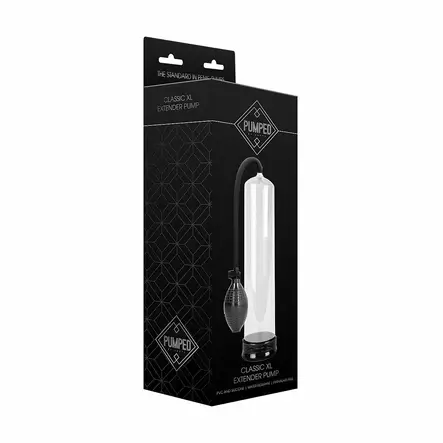 Pumped Classic XL - Penispumppu, kirkas - Erektio - 48689-1 - 2