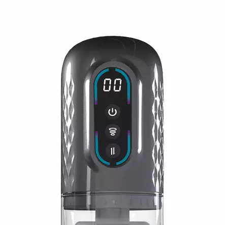 Pumped Vortex - Imevä, pyörivä ja värisevä masturbaattori äänitoiminnolla - Tekopillut - 48538-1 - 2