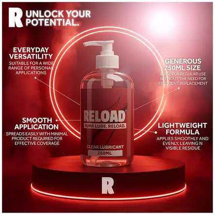 RELOAD - Vesipohjainen liukuvoide, 250 ml - Liukuvoiteet - 48779-1 - 2