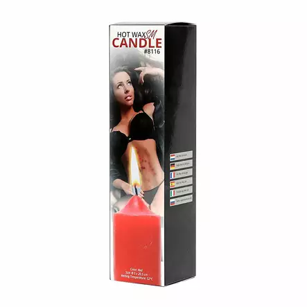 Rimba Hot Wax SM Candle - Kuumavahakynttilä, punainen - Rimba - 48691-1 - 2