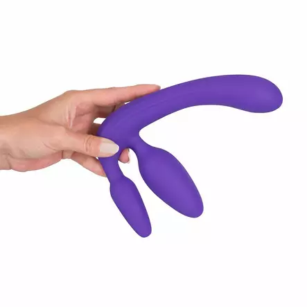 Strapless Strap-On Triple Teaser - Dildo - You2toys - 32341-1 - 2