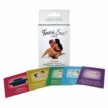 Tantric Sex Cards - Tantrinen korttipeli pariskunnille - Seksipelit - 48908-1 - 1