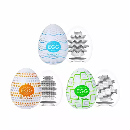 Tenga Egg 1 - Munamasturbaattorisetti - Tekopillut - 48913-1 - 2