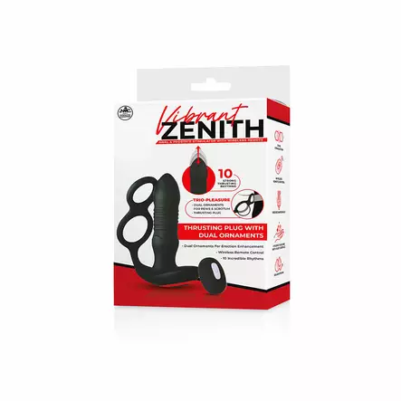 Vibrant Zenith - Anaalitappi työntöliikkeellä - Anustapit - 46226-1 - 2
