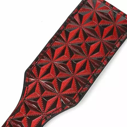 Whisper timanttikuvioitu lätkä, punainen - Piiskat - 46019-1 - 1