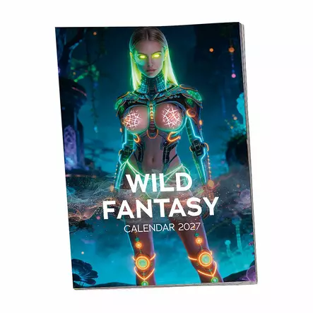 Wild Fantasy - Tyttökalenteri 2027 - Seksikalenterit - 49063-1 - 1