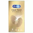 Durex - Real Feel Kondomi, 8 kpl - Kondomit - 42434-1 - 1