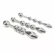 Kiotos Steel - Muotoillut penisplugit, 3 kpl - Penisporat ja sondit - 43499-1 - 4