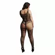 Le Desir - Bodystocking with lace pattern, Plus Size - Catsuit - 42833-1 - 2