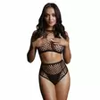Le Desir - Two piece set fishnet and fence net - Lingerie - 42510-1 - 3