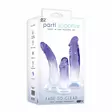 Lila Parti Sapphire - Tekopenikset, 3 kpl - Tekopenikset - 43843-1 - 2