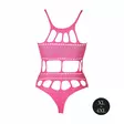 Ouch - UV-valossa hohtava body, pinkki, Plus Size - Sexy bodyt - 44185-1 - 4