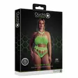 Ouch - UV-valossa hohtava body, vihreä, Plus Size - Sexy bodyt - 44183-1 - 5