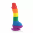 Pride dildo kiveksillä - Tekopenikset - 41338-1 - 1