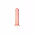 RealRock Premium Ultra Skin - Kaareva dildo 7" - Tekopenikset - 43626-1 - 3