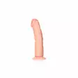 RealRock Premium Ultra Skin - Kaareva dildo 7" - Tekopenikset - 43626-1 - 2