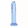 RealRock Super Flexible - Dildo 6" sininen - RealRock - 44016-1 - 2