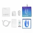 We-Vibe Match - Pariskuntavibraattori - Kiihottimet - 37826-1 - 8