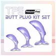 Pastel Joy - Anaalitappisetti, delfiinit - Anustapit - 48797-1 - 2