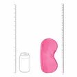 Ouch - Satiininen silmämaski, pinkki - Naamiot ja huput - 49051-1 - 3